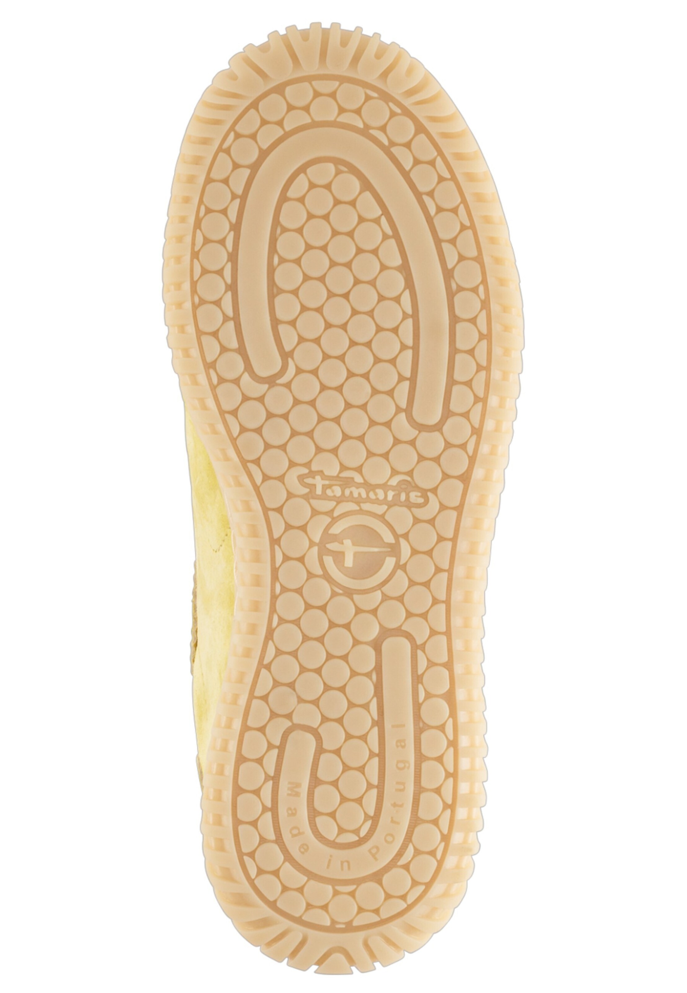 Baskets basses Tamaris en jaune