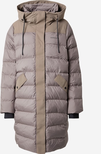 Didriksons Manteau outdoor 'FAY' en taupe, Vue avec produit