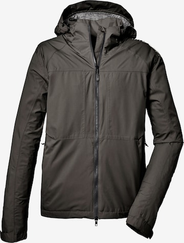 Veste outdoor KILLTEC en vert : devant