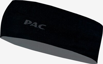 P.A.C. Sportstirnband in grau / schwarz, Produktansicht