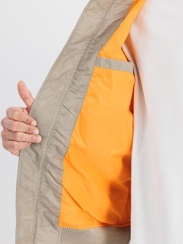 ALPHA INDUSTRIES Between-Season Jacket 'MA-1 TT' in Beige