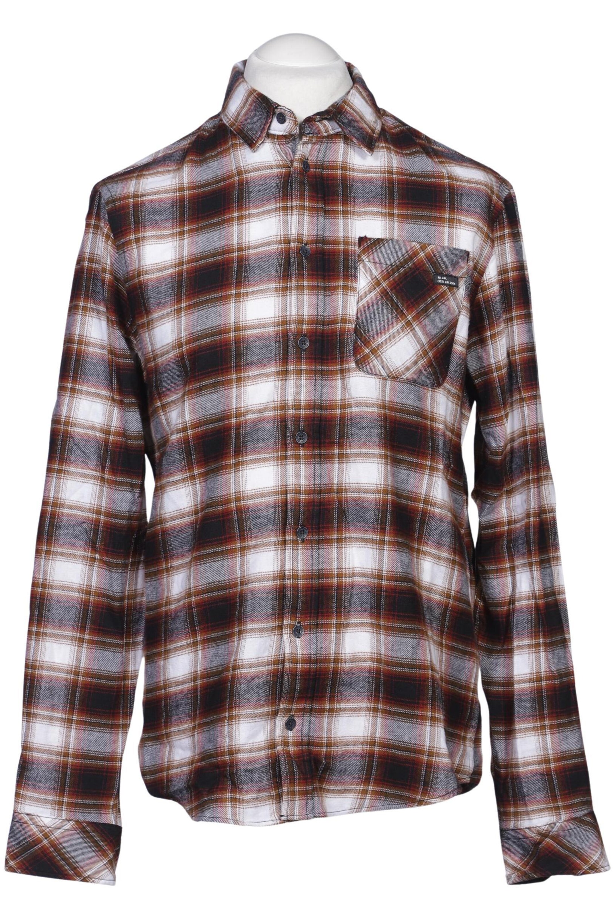 BLEND Button Up Shirt in M in Mixed colors: front