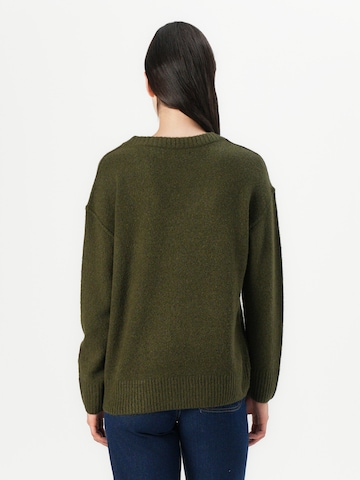 VERO MODA Pulover 'VMILSE' | zelena barva