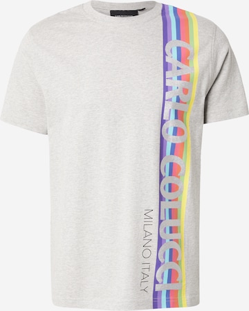 Carlo Colucci T-Shirt in Grau: Vorderseite