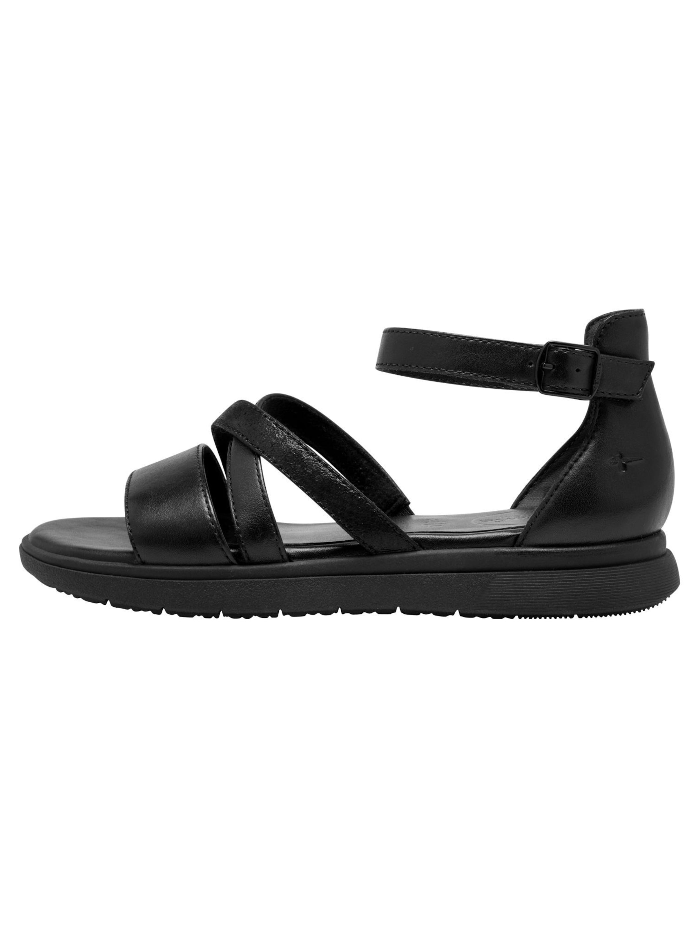 Sandales à lanières 'Comfort' Tamaris en noir