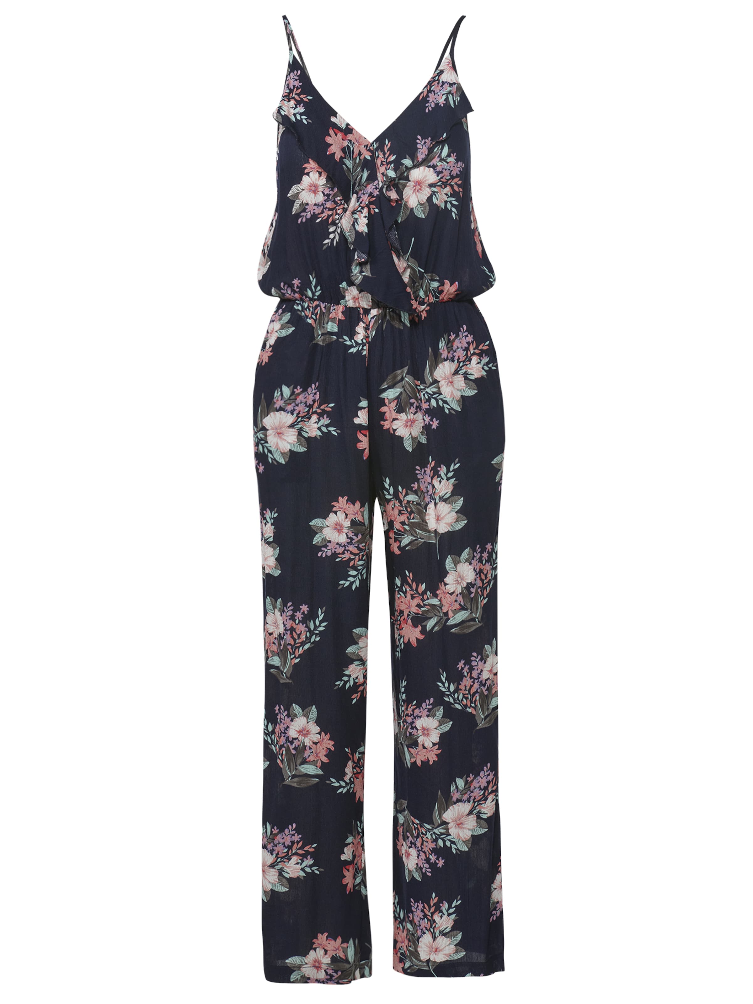 KOROSHI Jumpsuit in Blau: Vorderseite