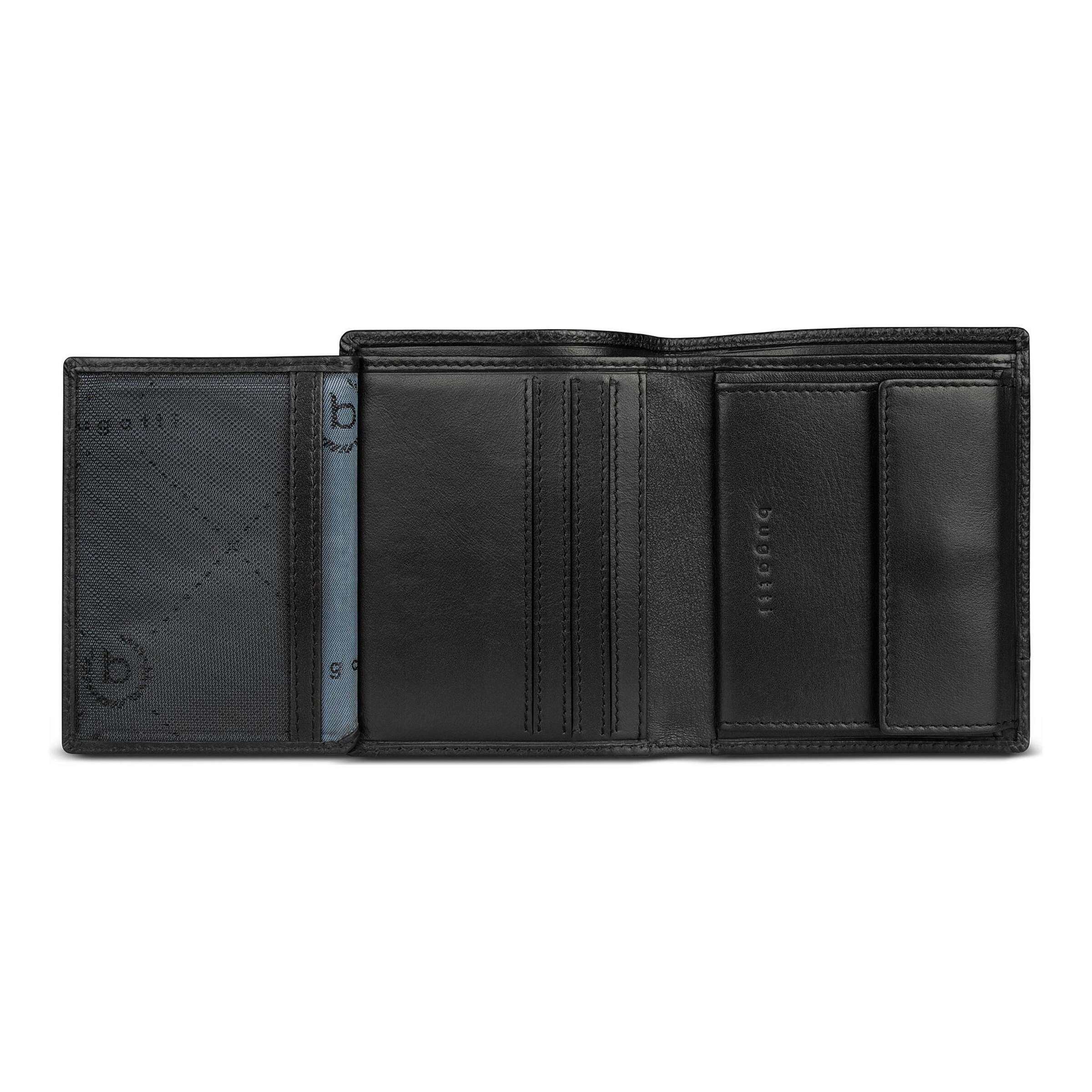 bugatti Portemonnaie in Schwarz