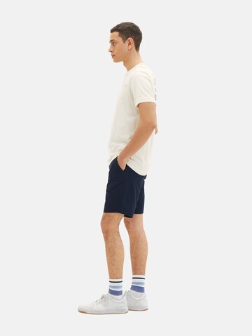 TOM TAILOR Regular Shorts in Blau