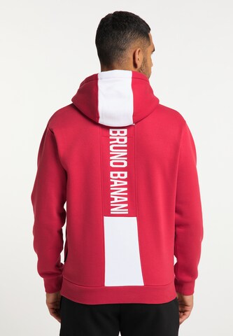 Bruno Banani Sweatshirt in Red