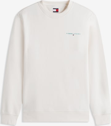 Tommy Jeans Sweatshirt in Weiß: Vorderseite