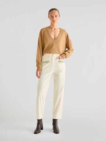 Regular Pantalon Scalpers en beige : devant