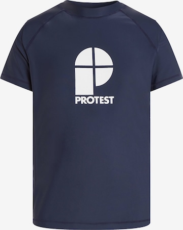 PROTEST Functioneel shirt 'PRTCATERS' in Blauw: voorkant