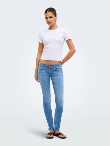 ONLY Skinny Farkut 'ONLCORAL' värissä sininen