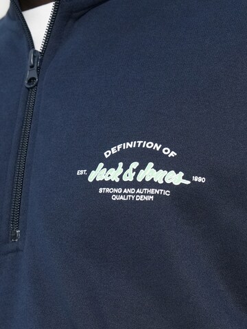 JACK & JONES - Sweatshirt 'JJBRANDON' em azul