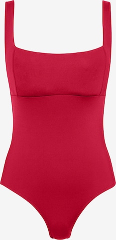 SEA LEVEL Badpak 'Essentials' in Rood: voorkant