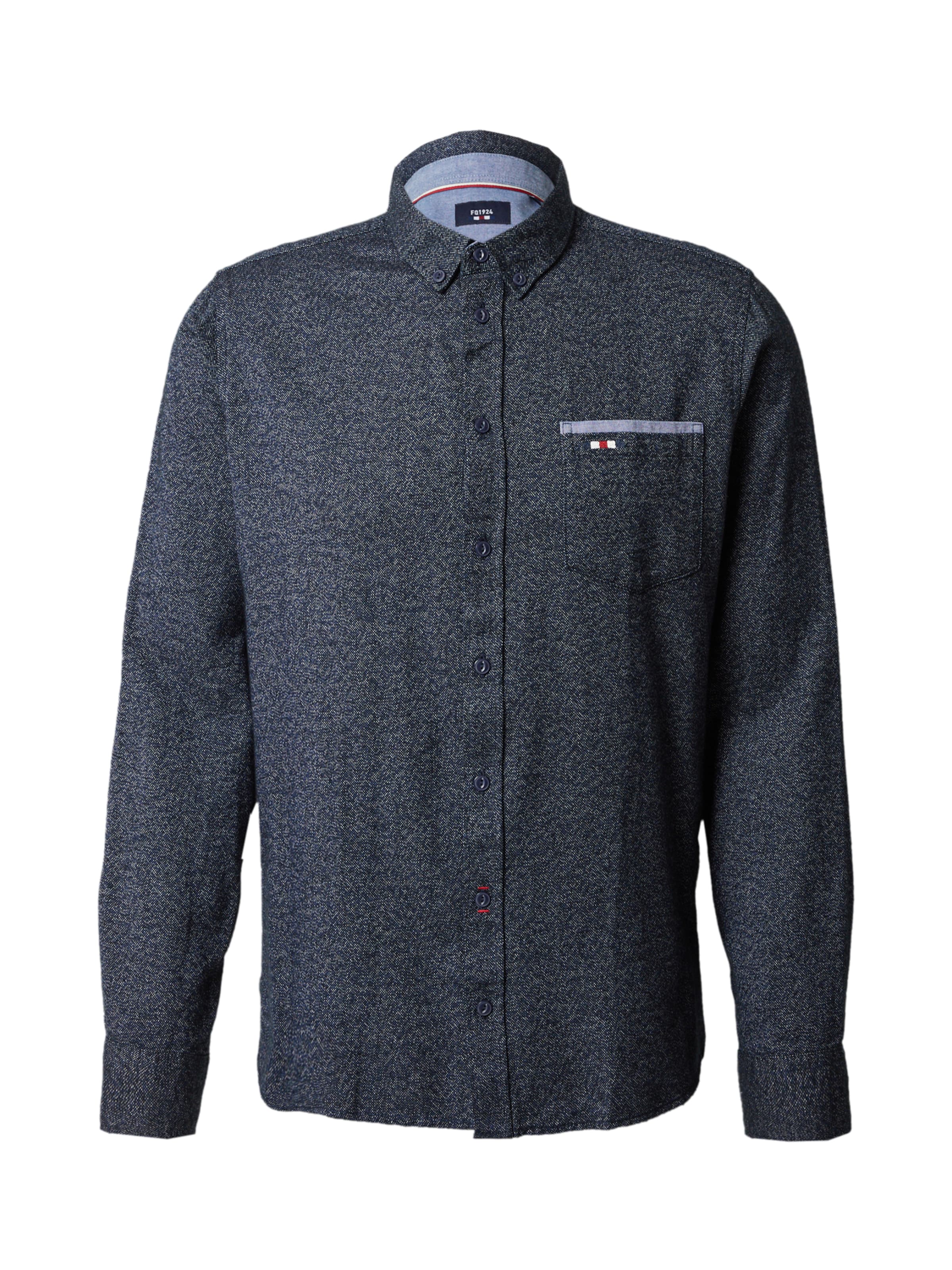FQ1924 Hemd 'Steven' in navy / weiß, Produktansicht