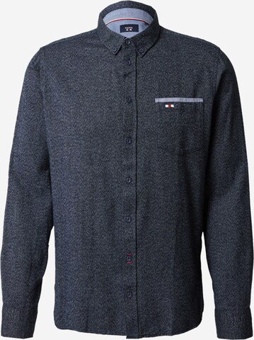 FQ1924 Comfort fit Button Up Shirt 'Steven' in Blue: front