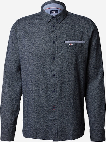 FQ1924 Button Up Shirt 'Steven' in Blue: front