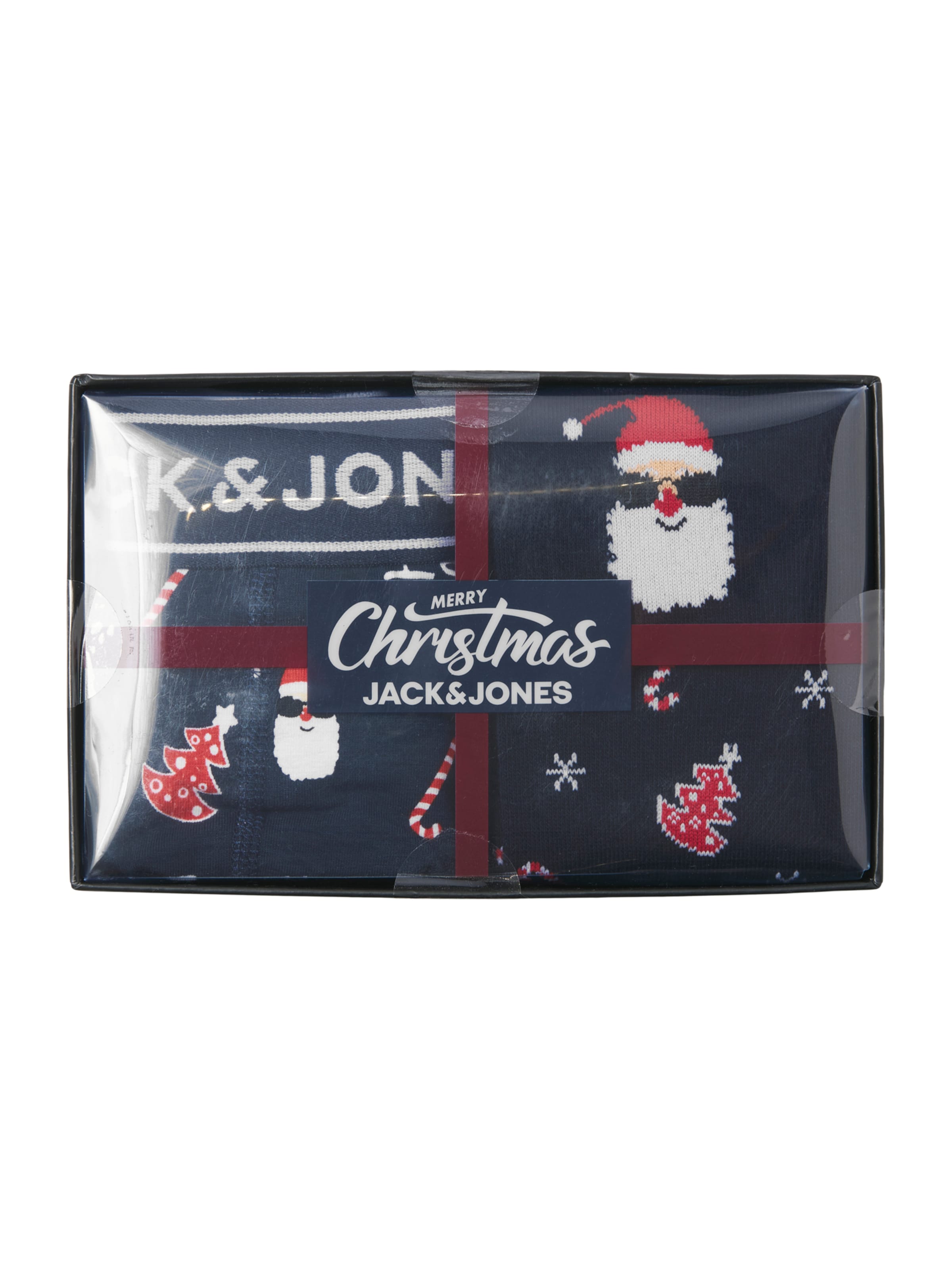 Boxeri 'JACSANTA TREES' de la JACK & JONES pe albastru