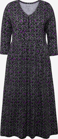 Robe Ulla Popken en noir : devant