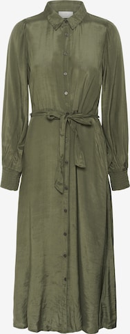 Kaffe Shirt dress 'Pollie' in Green: front