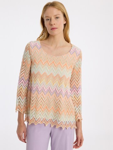 Ana Alcazar Blouse 'Zecoa' in Oranje: voorkant