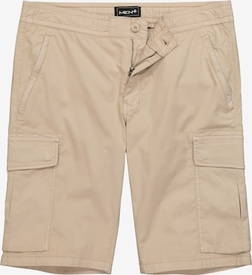 Men Plus Cargohose in Beige: Vorderseite
