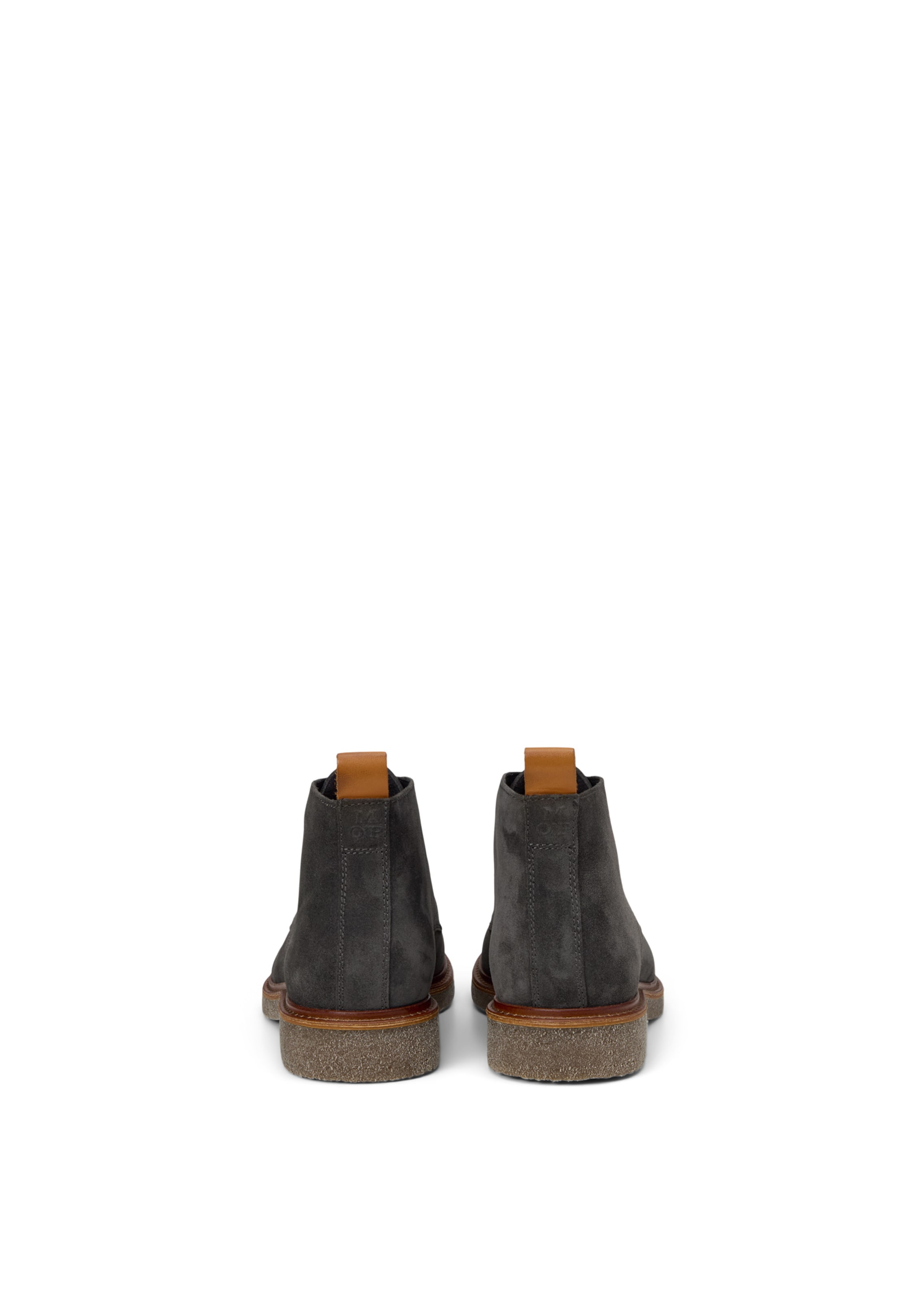 Marc O'Polo Schnürstiefel in Grau: Rückseite