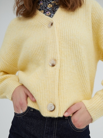 EDITED Knit Cardigan 'Susan' in Yellow