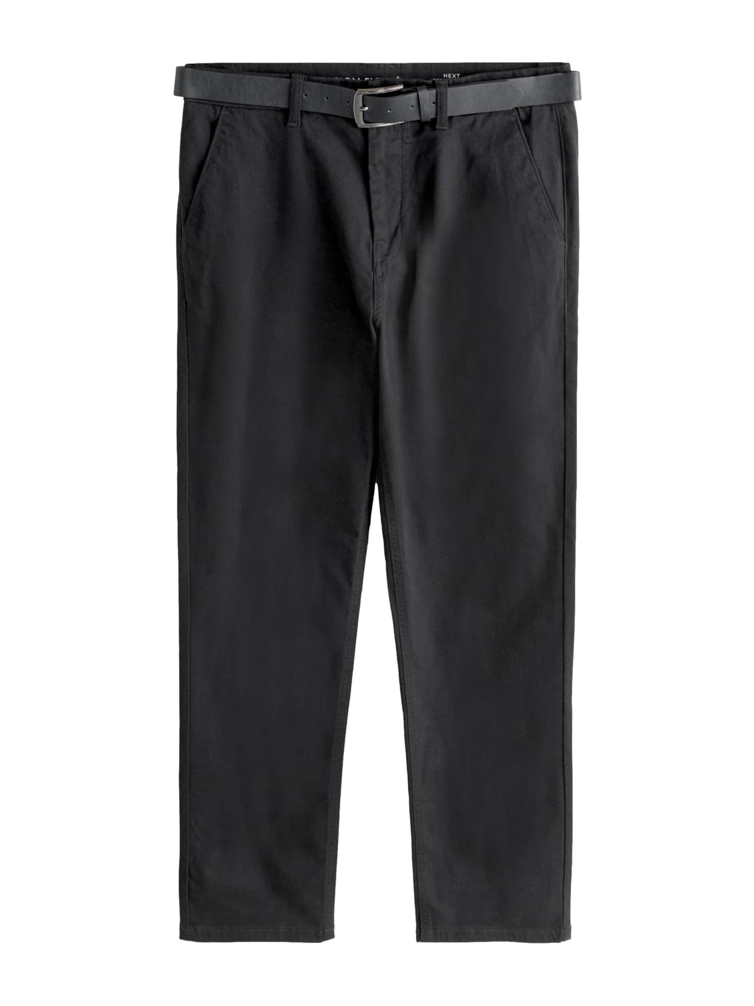 regular Pantaloni chino di Next in nero: frontale