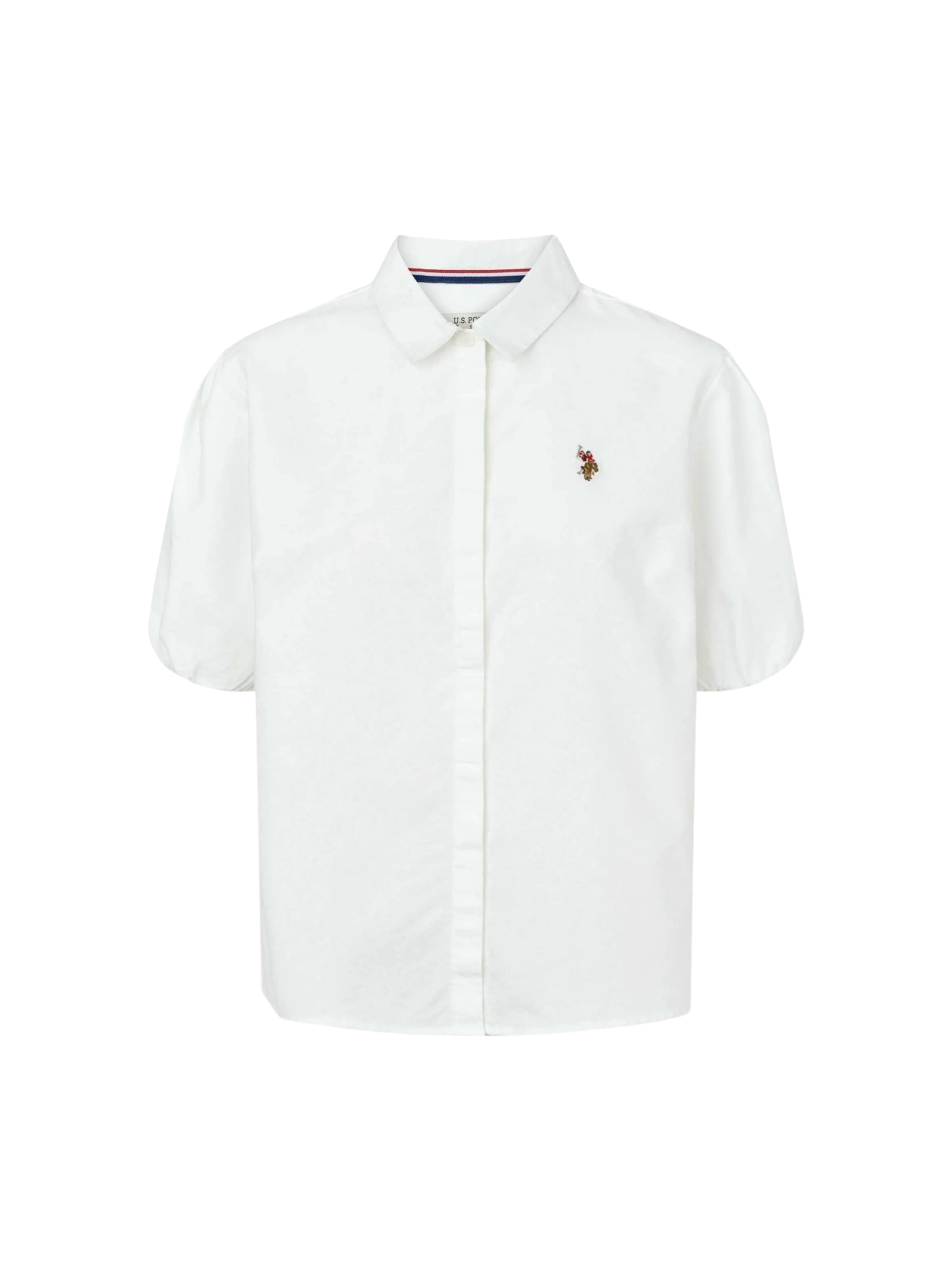 U.S. POLO ASSN. Tričko 'UWIrma' – bílá: přední strana