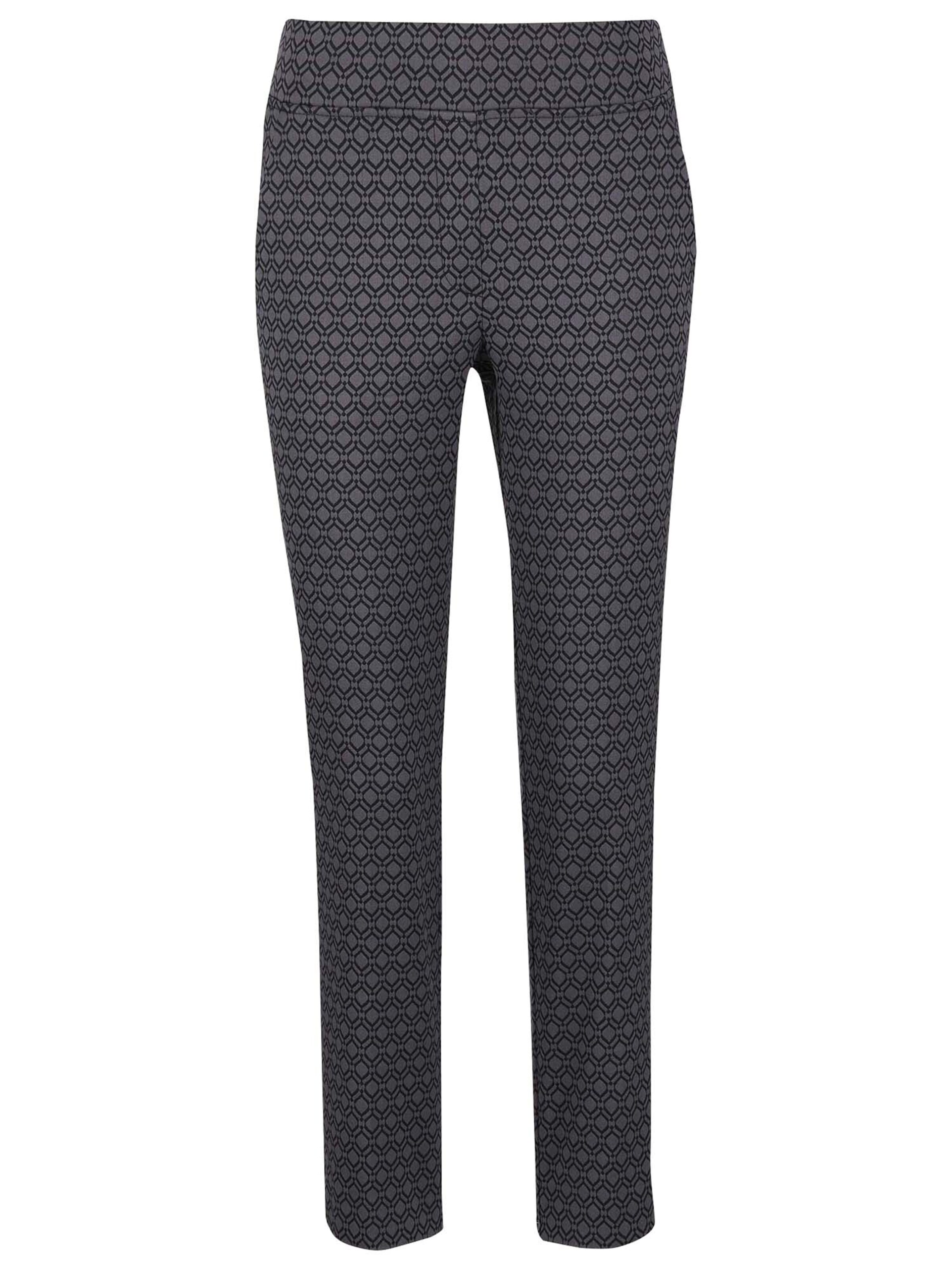 MADELEINE Slimfit Hose in Schwarz: Vorderseite