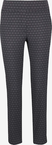 MADELEINE Slimfit Hose in Schwarz: Vorderseite