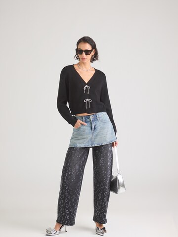 Hailys Вязаная кофта 'Vi44cky' в Черный