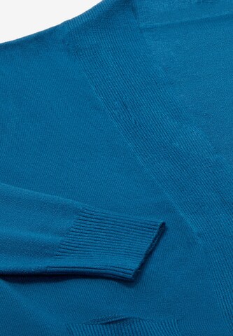 boline Knit Cardigan in Blue