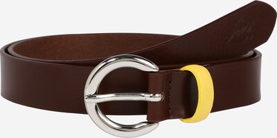 Cintura LEVI'S ® di colore marrone scuro / giallo / argento, Visualizzazione prodotti