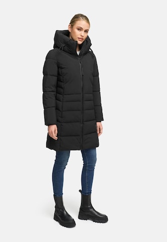 Manteau d’hiver 'Mondnebel XIV' NAVAHOO en noir