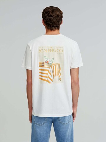 T-Shirt Scalpers en blanc