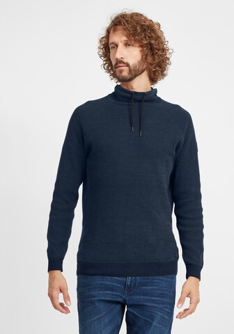 BLEND Sweater 'Comulco' in Blue: front