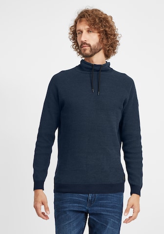 Pull-over 'Comulco' BLEND en bleu : devant