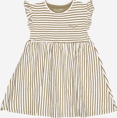 Marc O'Polo Junior Kleid in oliv / weiß, Produktansicht