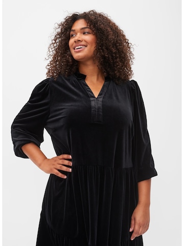 Zizzi Kleid in Schwarz