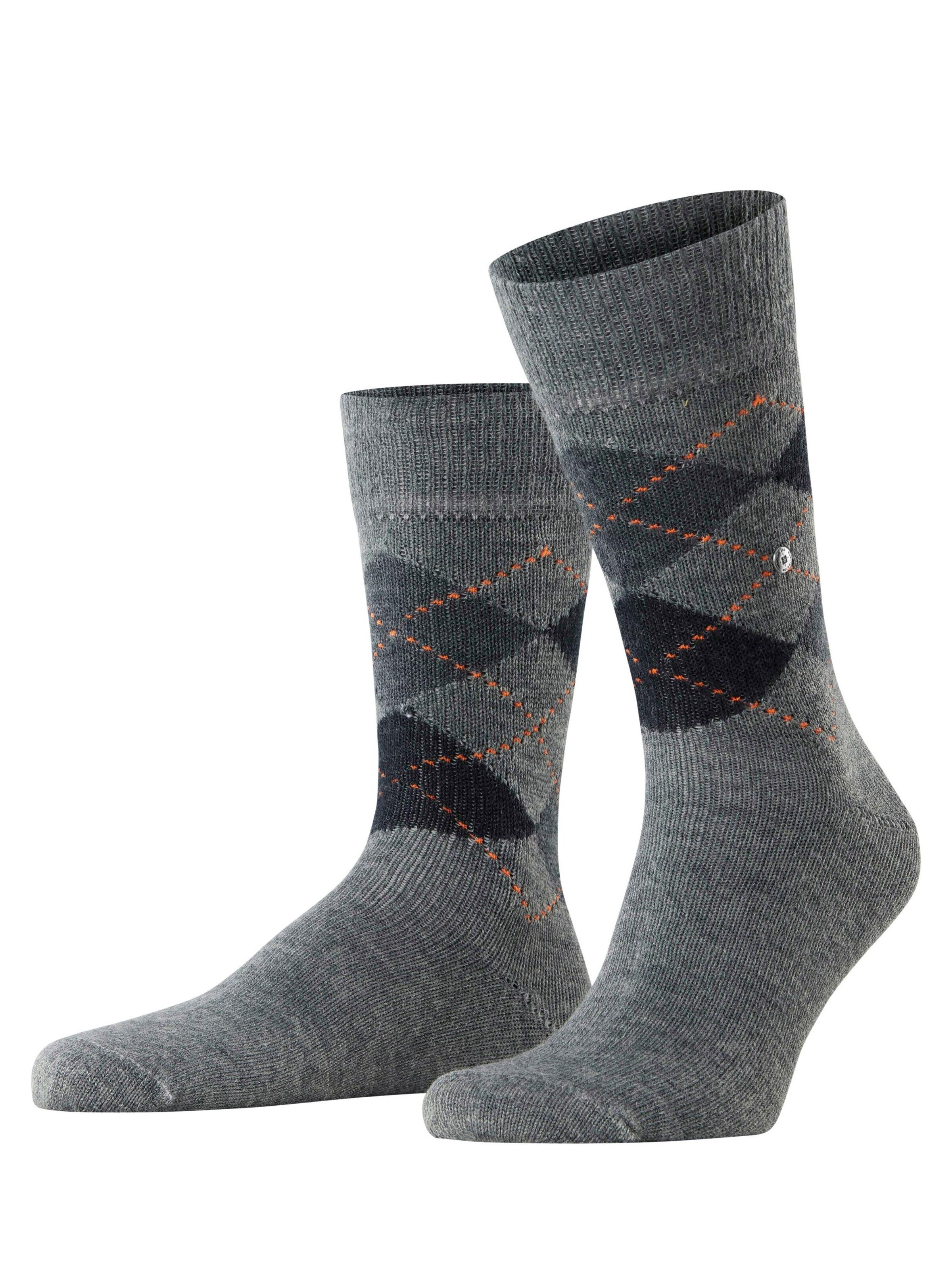 BURLINGTON Socks 'Preston' in Grey
