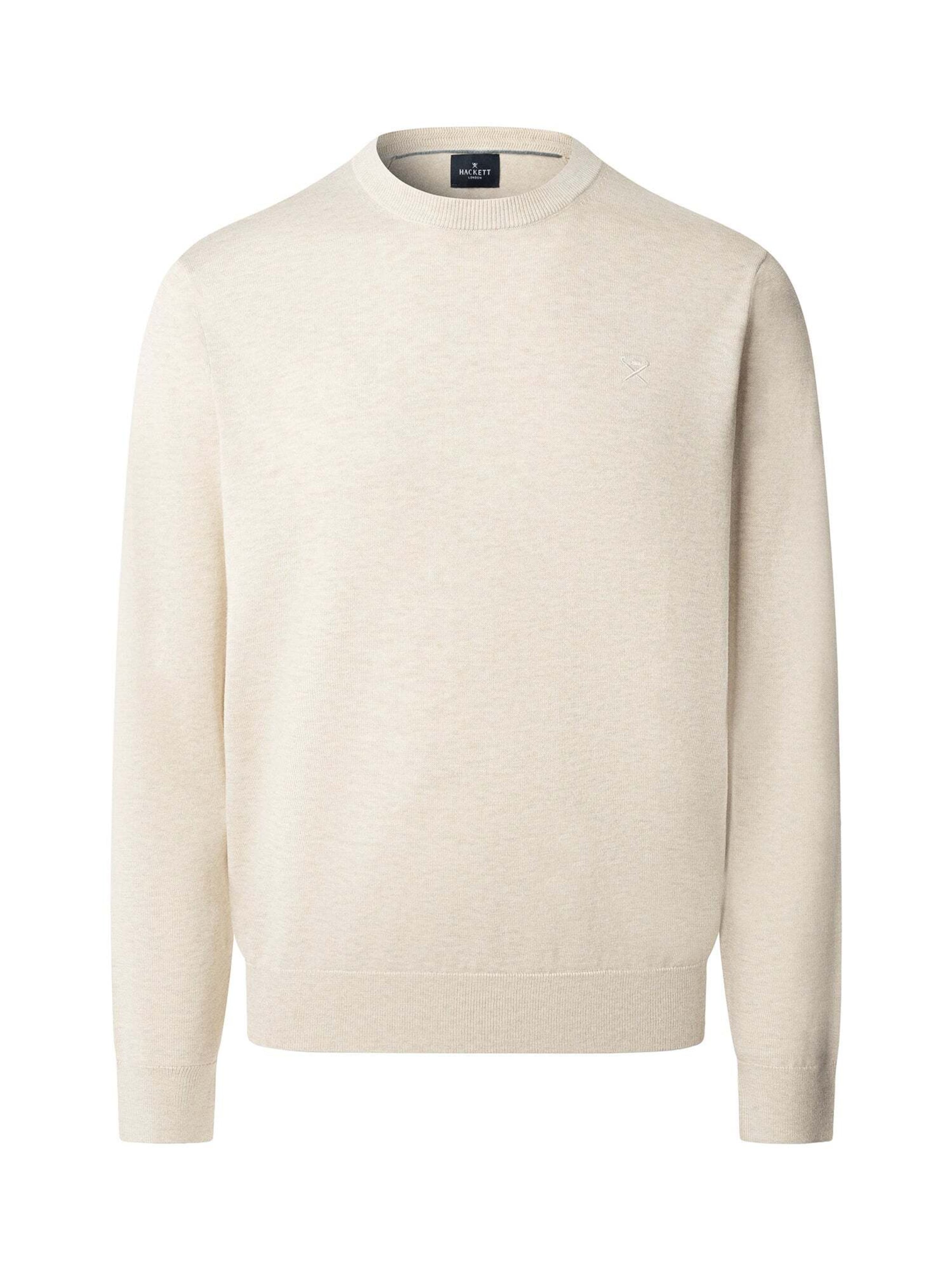 Hackett London Trui in Wit: voorkant