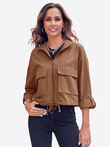 brūns Imily Bela Starpsezonu jaka: no priekšpuses