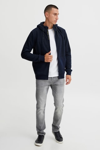 INDICODE JEANS Fleece Jacket in Blue