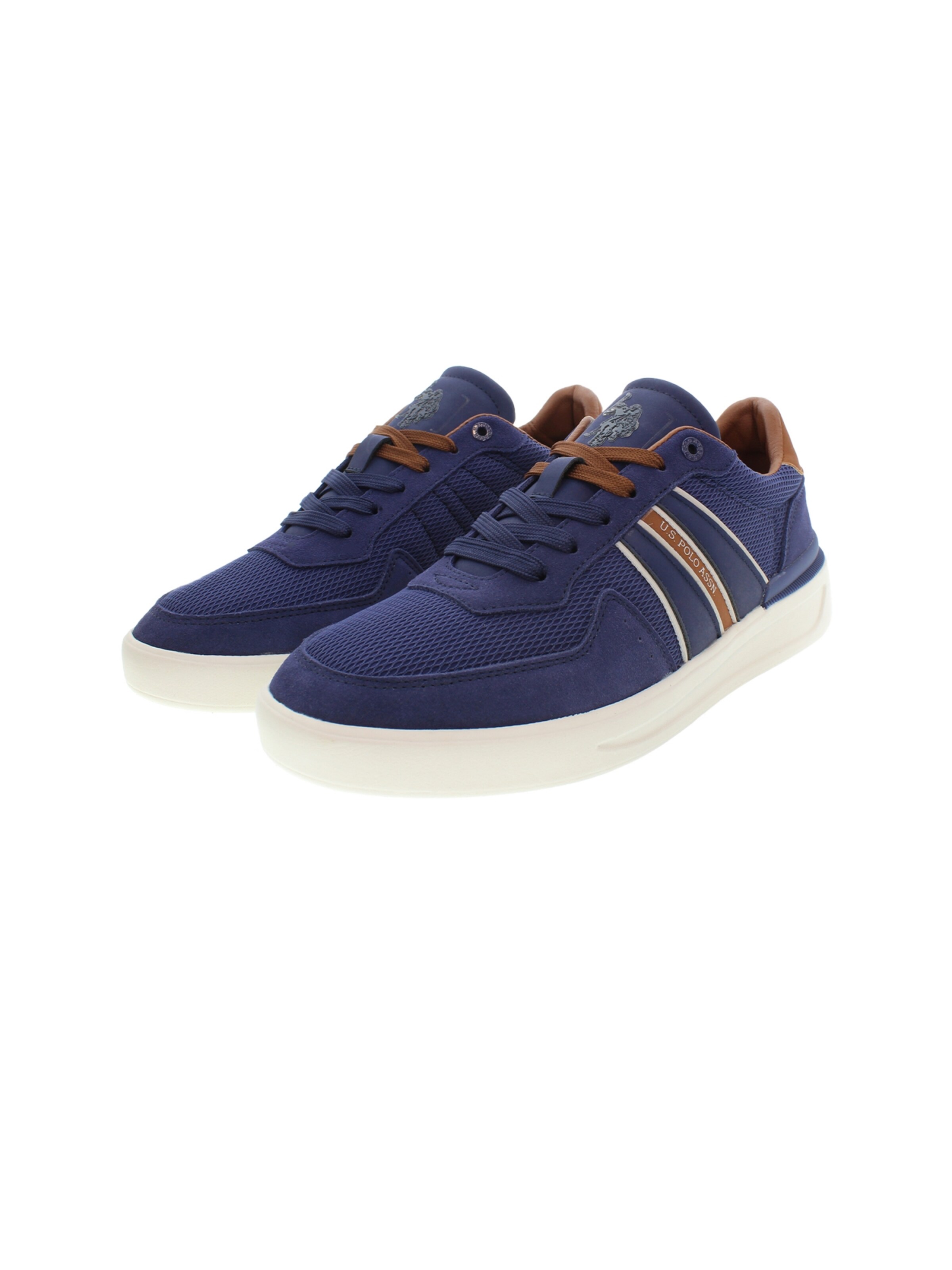 Baskets basses 'Nate' U.S. POLO ASSN. en bleu