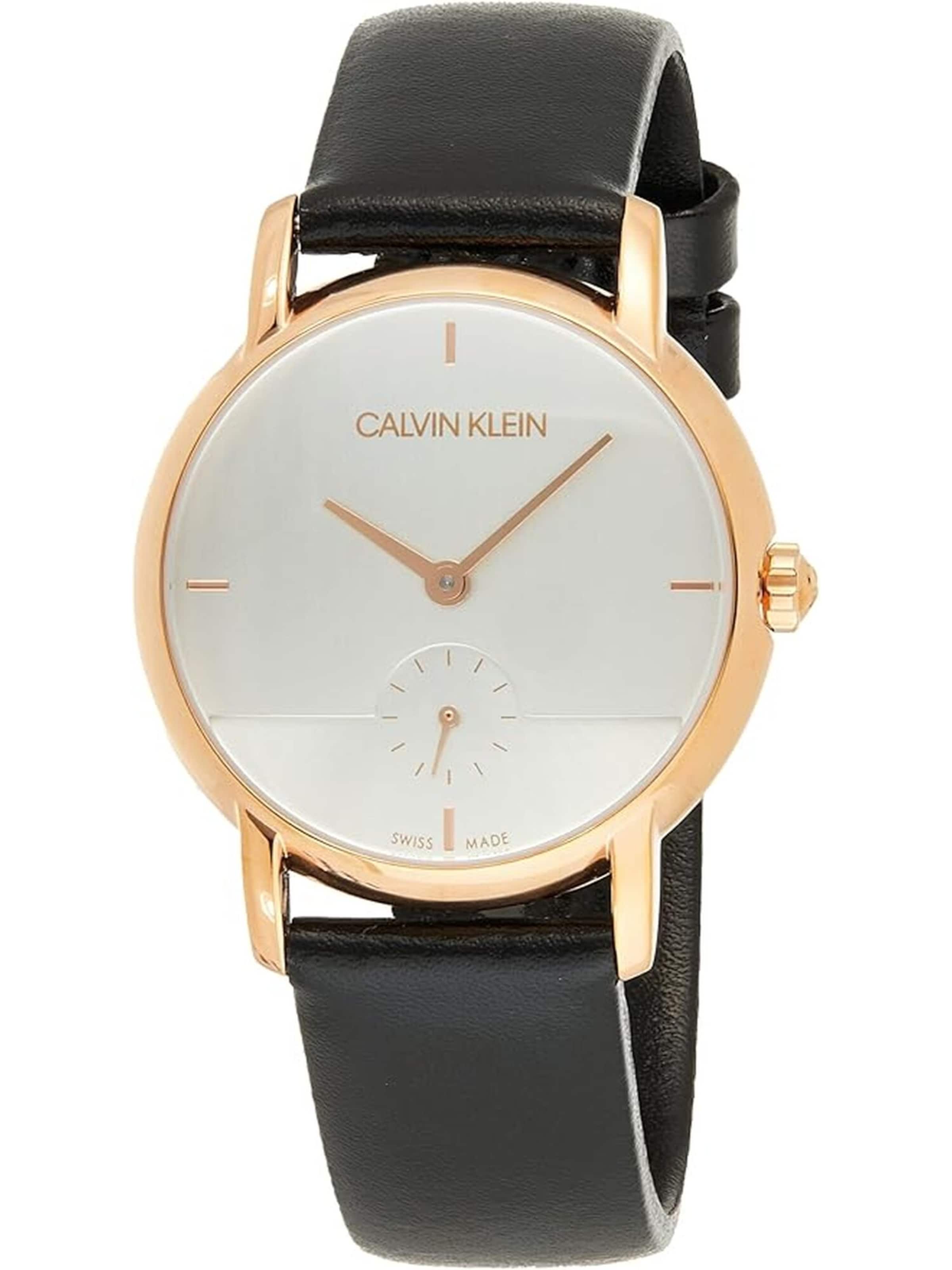 Montre à affichage analogique Calvin Klein - Uhren en argent : devant