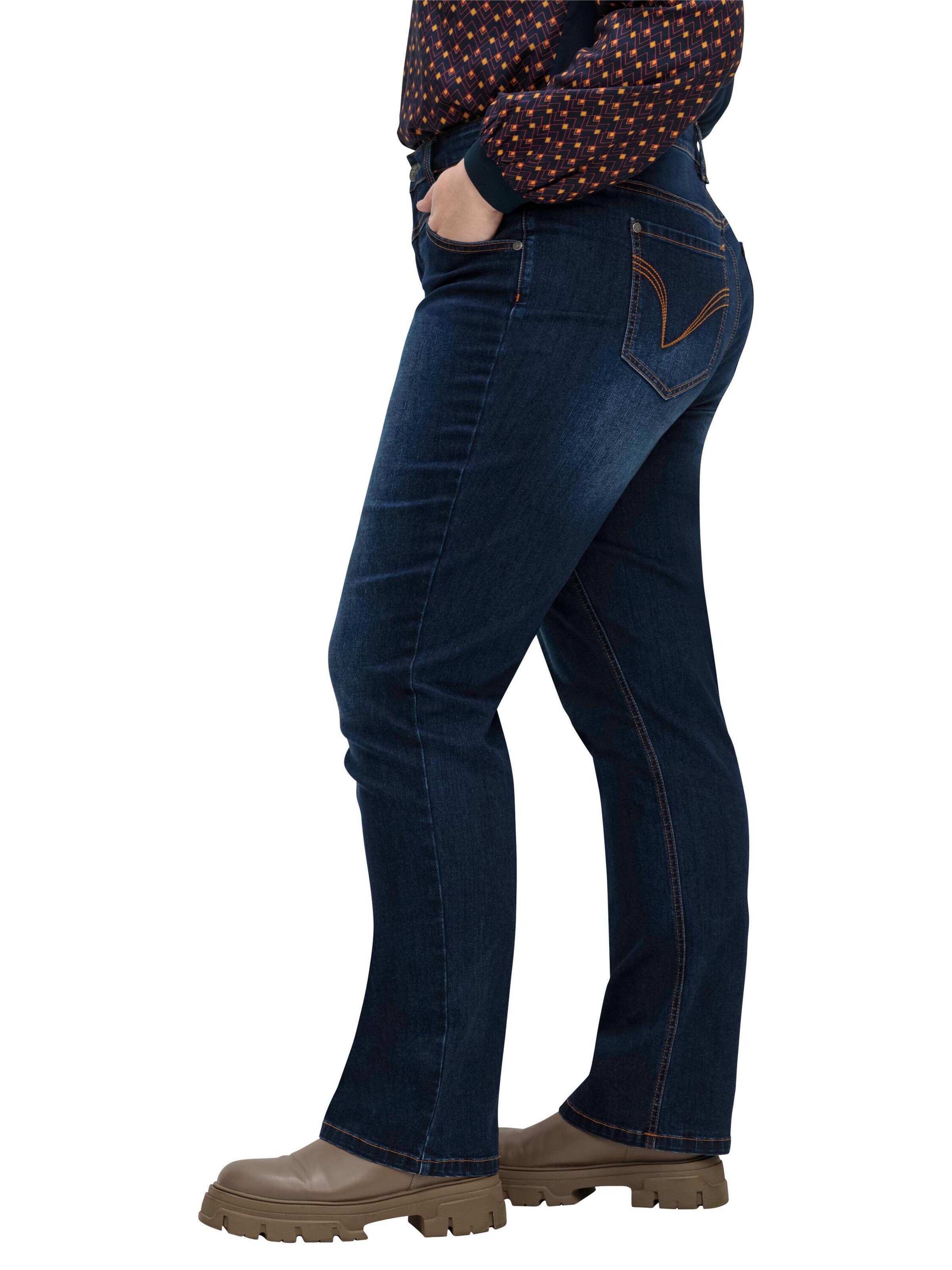 SHEEGO Regular Дънки в синьо