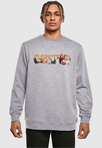 ABSOLUTE CULT Sweatshirt 'The Marvels - Flerkittens Group' in Grey: front
